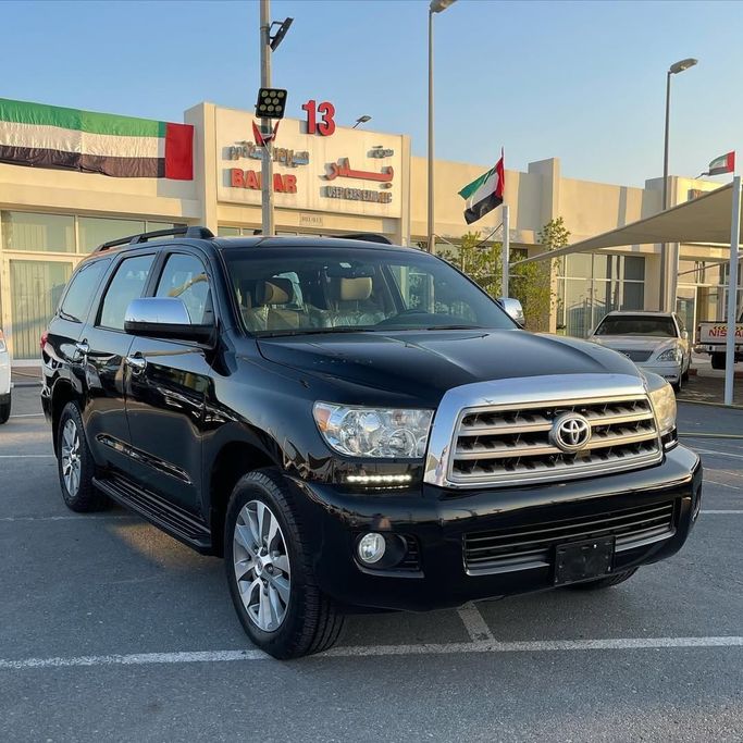 Used Toyota Sequoia II, 5.7 l, 2016 in Sharjah by Badar Used Cars, Black color.  | AUTO.AE