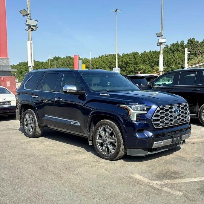 Used Toyota Sequoia III, 3.4 l, 2024 in Sharjah by Golden Desert Used Car, Navy Blue color. Other | AUTO.AE
