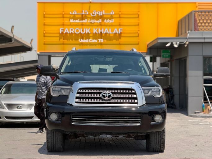مستعملة Toyota Sequoia فيس ليفت الثاني, 5.7 l, 2018 في في الإمارات, الشارقة من FAROUK KHALAF، اللون أسود. المواصفات الأمريكية | AUTO.AE | إعلان #264553