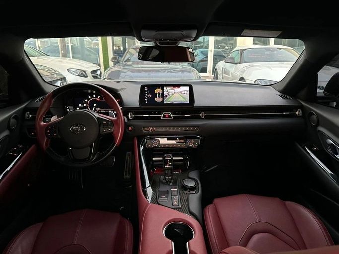 Used Toyota Supra V (A90), 3.0 l, 2022 in Sharjah by Noor Al Seyoh Used Cars, Silver color. GCC Specs | AUTO.AE