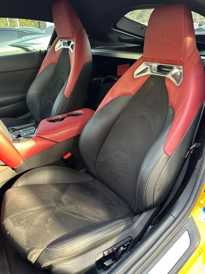 Used Toyota Supra V (A90), 3.0 l, 2023 in Sharjah by Noor Al Seyoh Used Cars, Yellow color. GCC Specs | AUTO.AE