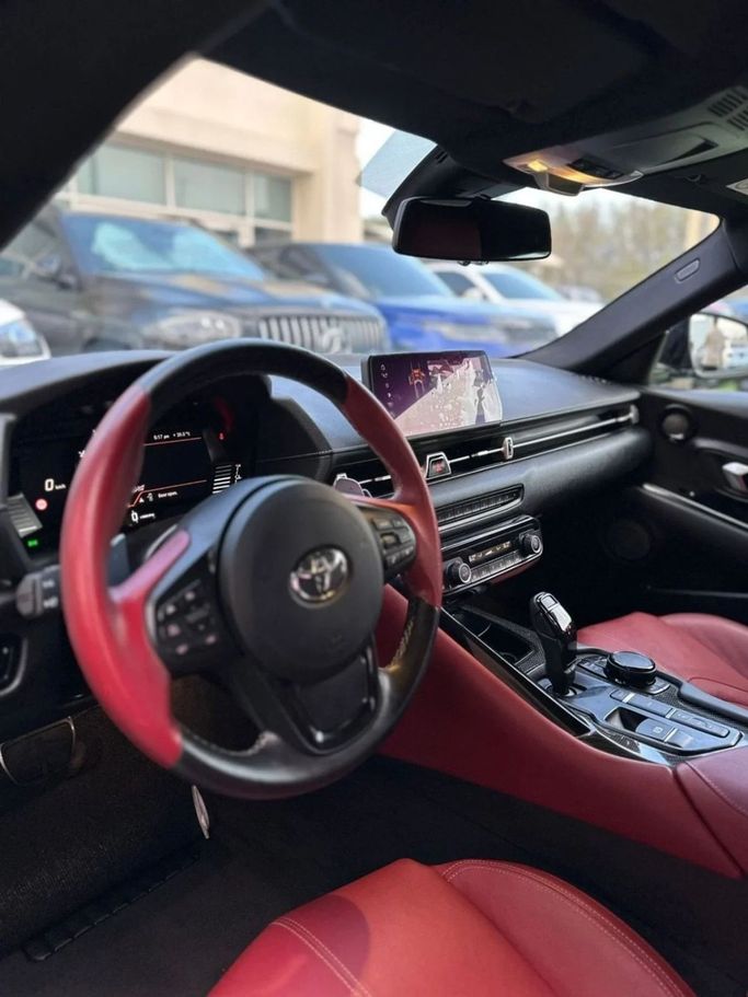 Used Toyota Supra V (A90), 3.0 l, 2022 in Sharjah by Noor Al Seyoh Used Cars, Silver color. GCC Specs | AUTO.AE