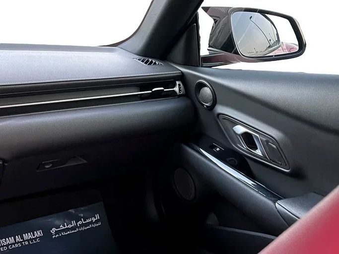 Used Toyota Supra V (A90), 3.0 l, 2022 in Sharjah by Al Wisam Al Malaki Used Cars, Red color. GCC Specs | AUTO.AE