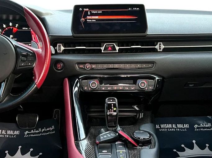 Used Toyota Supra V (A90), 3.0 l, 2022 in Sharjah by Al Wisam Al Malaki Used Cars, Red color. GCC Specs | AUTO.AE