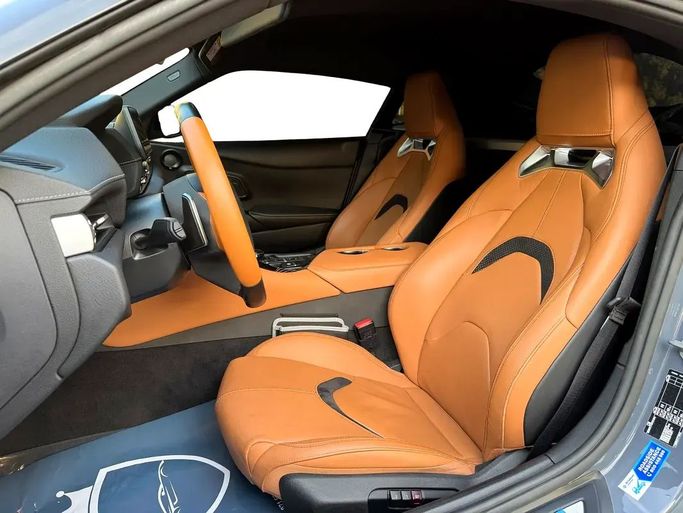 Used Toyota Supra V (A90), 3.0 l, 2023 in Sharjah by Al Wisam Al Malaki Used Cars, Grey color. GCC Specs | AUTO.AE