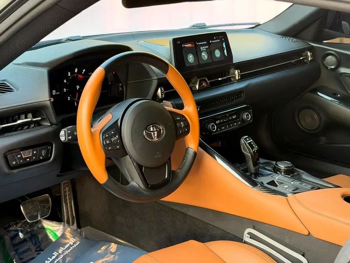 Used Toyota Supra V (A90), 3.0 l, 2023 in Sharjah by Al Wisam Al Malaki Used Cars, Grey color. GCC Specs | AUTO.AE