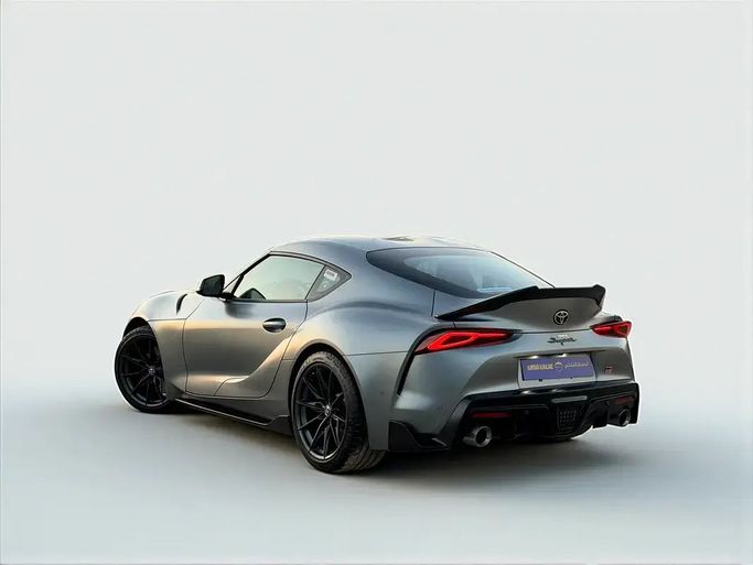 Used Toyota Supra V (A90), 3.0 l, 2024 in Sharjah by Al Wisam Al Malaki Used Cars, Grey color. GCC Specs | AUTO.AE