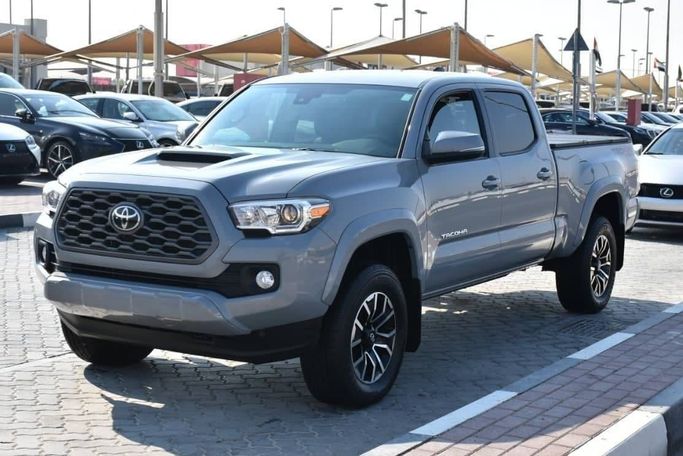 Used Toyota Tacoma III, 3.5 l, 2021 in Sharjah by Alfaris Used Cars, Grey color. Other | AUTO.AE