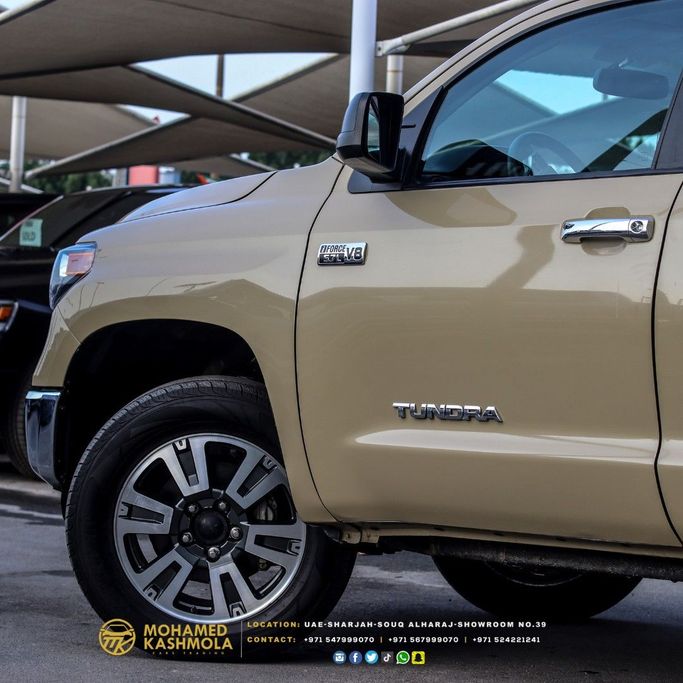 Used Toyota Tundra II Facelift, 5.7 l, 2016 in Sharjah by MK Cars, Golden color. Other | AUTO.AE