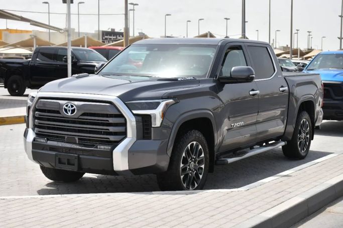 Used Toyota Tundra III, 3.4 l, 2023 in Sharjah by Alfaris Used Cars, Grey color. Other | AUTO.AE