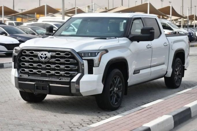 Used Toyota Tundra III, 3.4 l, 2024 in Sharjah by Alfaris Used Cars, White color. Other | AUTO.AE
