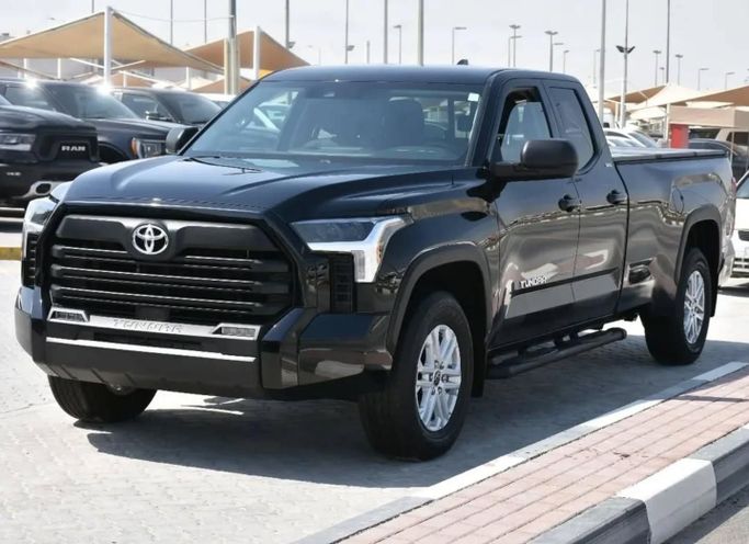 Used Toyota Tundra III, 3.4 l, 2023 in Sharjah by Alfaris Used Cars, Black color. Other | AUTO.AE