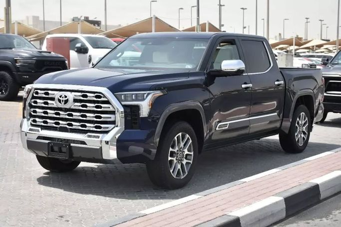 New Toyota Tundra III, 3.4 l, 2023 in Sharjah by Alfaris Used Cars, Blue color. Other | AUTO.AE