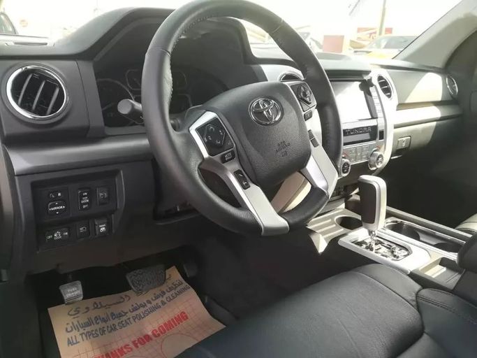 Used Toyota Tundra III, 3.4 l, 2021 in Sharjah by Alfaris Used Cars, Black color. Other | AUTO.AE