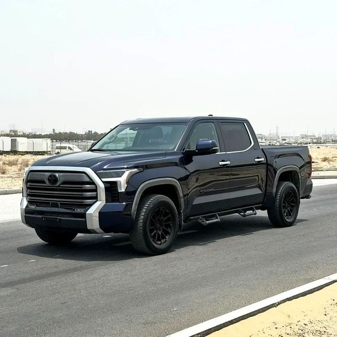 Used Toyota Tundra III, 3.4 l, 2023 in Sharjah by Golden Desert Used Car, Navy Blue color. Other | AUTO.AE