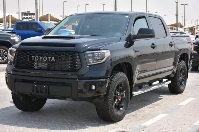 Подержанный Toyota Tundra III, 3.4 л, 2021 в Шардже от Alfaris Used Cars Черный цвет. Other | AUTO.AE