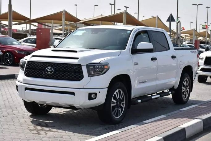 Used Toyota Tundra II Facelift, 5.7 l, 2021 in Sharjah by Alfaris Used Cars, White color. Other | AUTO.AE