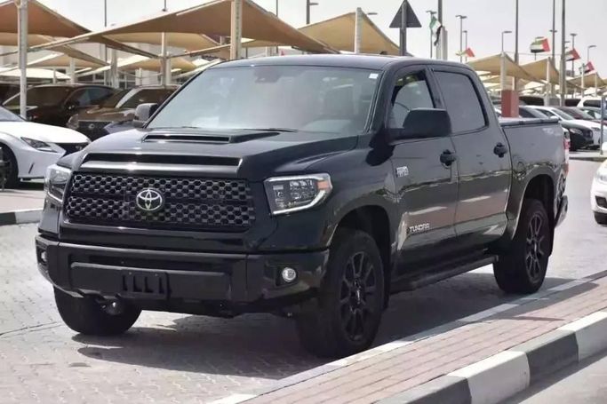 Used Toyota Tundra II Facelift, 5.7 l, 2021 in Sharjah by Alfaris Used Cars, Black color. Other | AUTO.AE