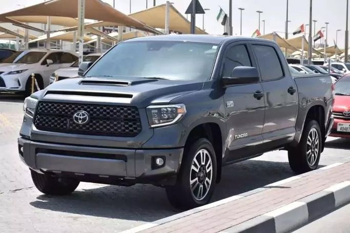 Used Toyota Tundra II Facelift, 5.7 l, 2021 in Sharjah by Alfaris Used Cars, Grey color. Other | AUTO.AE