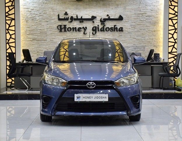 Used Toyota Yaris XP150, 1.3 l, 2015 in Sharjah by Honey Gidosha Used Cars Tr., Light Blue color.  | AUTO.AE