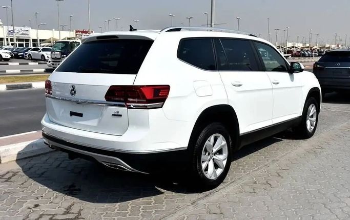 Used Volkswagen Atlas I, 3.6 l, 2019 in Sharjah by Alfaris Used Cars, White color. Other | AUTO.AE