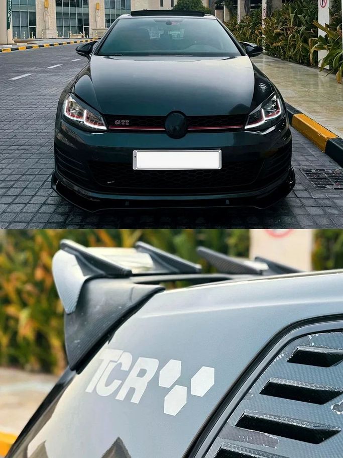 Подержанный Volkswagen Golf GTI VII, 2.0 л, 2015 в Шардже от Ayoon Alhoot Motors Черный цвет. GCC | AUTO.AE