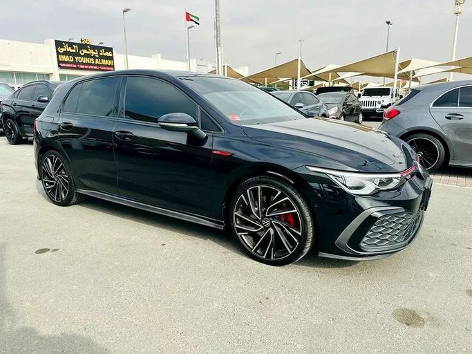 Used Volkswagen Golf GTI GTI Clubsport VIII, 2.0 l, 2021 in Sharjah by Imad Younis Almani used Cars, Black color. GCC Specs | AUTO.AE