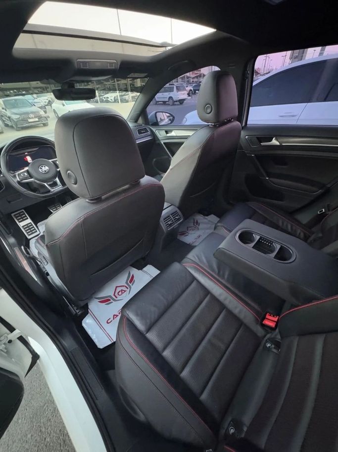 Used Volkswagen Golf GTI VII Facelift, 2.0 l, 2018 in Sharjah by Titanium Used Cars, White color. GCC Specs | AUTO.AE