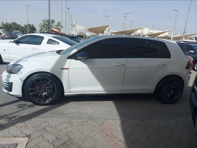 Used Volkswagen Golf GTI VII, 2.0 l, 2015 in Sharjah by Fantastic Used Cars, White color. GCC Specs | AUTO.AE