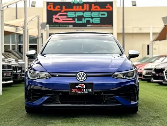 Подержанный Volkswagen Golf R VIII, 2.0 л, 2022 в ОАЭ, Шарджа от Speed Line Used Cars Синий цвет. GCC | AUTO.AE | Объявление #275883