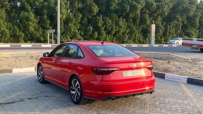 Used Volkswagen Jetta VII, 2.0 l, 2020 in Sharjah by Halla Cars, Red color. Canadian Specs | AUTO.AE