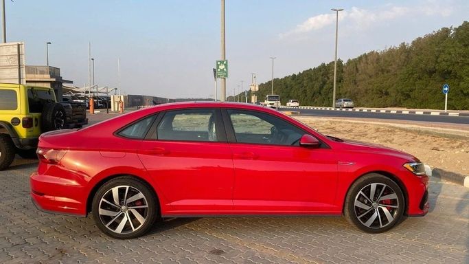 Used Volkswagen Jetta VII, 2.0 l, 2020 in Sharjah by Halla Cars, Red color. Canadian Specs | AUTO.AE