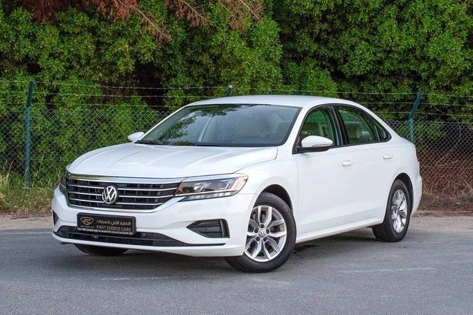 Used Volkswagen Passat B8, 1.4 l, 2020 in Sharjah by First Choice Cars, White color. GCC Specs | AUTO.AE