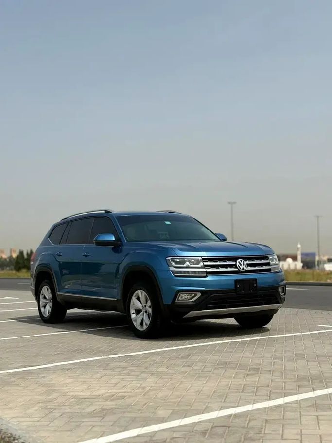 Подержанный Volkswagen Teramont I, 3.6 л, 2019 в Шардже от Najm Al Shamal Used Cars Синий цвет. GCC | AUTO.AE | Объявление #273545