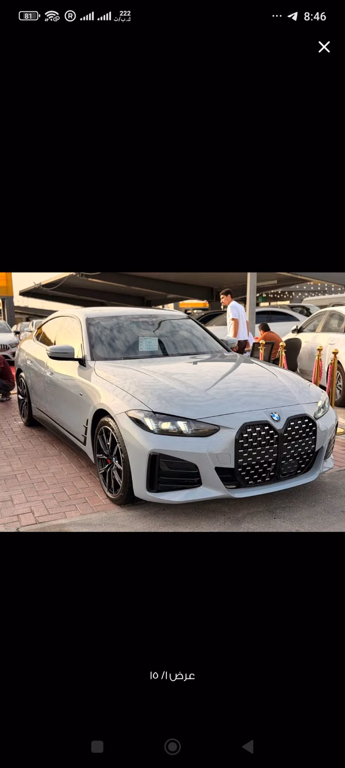 مستعملة BMW 4 Series 420i ز 22، ز 23، ز 26, 2.0 l, 2025 في في أم القيوين من LOW MILEAGE، اللون رمادي. المواصفات الكورية | AUTO.AE | إعلان #265175