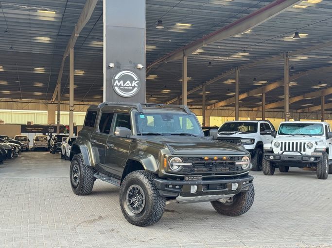Used ⁦Ford Bronco VI, 3.0 l, 2024⁩ in UAE, Umm Al Quwain by MAK MOTORS, Green color. American Specs | AUTO.AE | Listing #287913