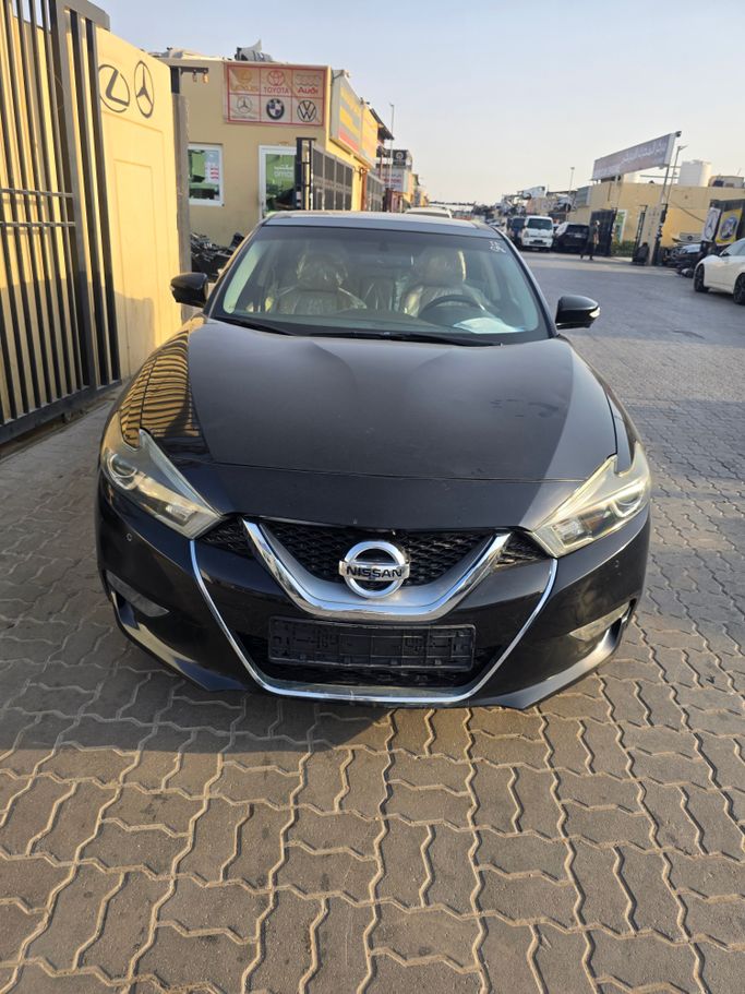 مستعملة Nissan Maxima ثامناً (A36), 3.5 l, 2017 في في أم القيوين، اللون أسود. مواصفات الخليج | AUTO.AE | إعلان #265577