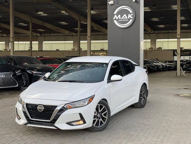 Used Nissan Sentra VIII (B18), 2.0 l, 2020 in Umm Al Quwain by MAK MOTORS, White color. American Specs | AUTO.AE
