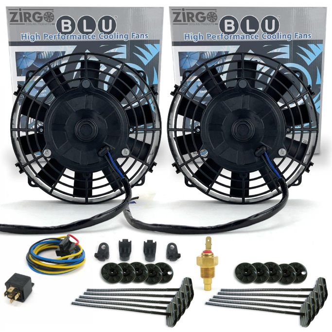ZIR-10261, 8 Inch 605 CFM Zirgo BLU High Performance Electric Fan ZIRZFK18N2 в ОАЭ, Дубай. Состояние - новое. Цена ⁦1 150 AED⁩. Фото, контакты продавца | AUTO.AE