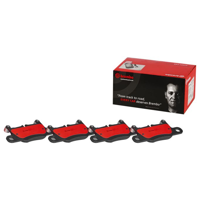 BBO-P65031N, Brembo NAO Ceramic Brake Pads for 2012-2022 911, 2022 RS E-TRON GT, 2020-2022 TAYCAN - P65031N في الإمارات العربية المتحدة, دبي. Condition - new. Price ⁦340 AED⁩. Photo, seller contacts | AUTO.AE