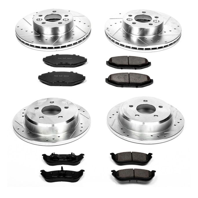 PWR-K2861, PowerStop Z23 Evolution Sport Brake Upgrade Kits for 1998-2002 CROWN VICTORIA, GRAND MARQUIS, TOWN CAR - K2861 in UAE, Dubai. Condition - new. Price ⁦1,840 AED⁩. Photo, seller contacts | AUTO.AE