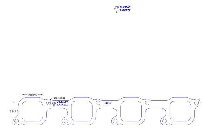FOG-7035E, Flatout Gaskets Header Gaskets 7035E في الإمارات العربية المتحدة, دبي. Condition - new. Price 240 AED. Photo, seller contacts | AUTO.AE