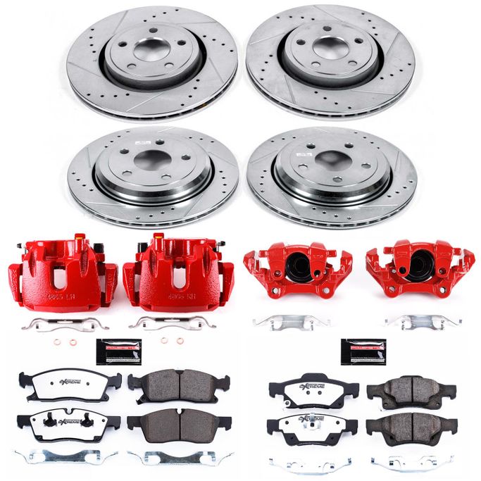 PWR-KC5955-36, PowerStop Z36 Truck and Tow Brake Upgrade Kits with Calipers for 2011-2017 DURANGO, 2011-2012 GRAND CHEROKEE - KC5955-36 في الإمارات العربية المتحدة, دبي. Condition - new. Price ⁦5,880 AED⁩. Photo, seller contacts | AUTO.AE