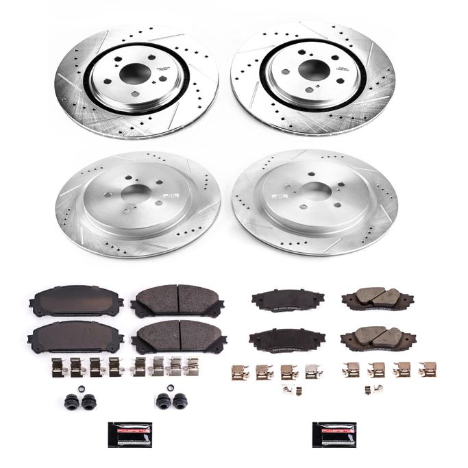 PWR-K7606, PowerStop Z23 Evolution Sport Brake Upgrade Kits K7606 في الإمارات العربية المتحدة, دبي. Condition - new. Price 2,020 AED. Photo, seller contacts | AUTO.AE