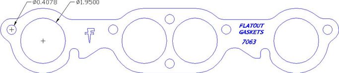 FOG-7063S, Flatout Gaskets Header Gaskets 7063S في الإمارات العربية المتحدة, دبي. Condition - new. Price 240 AED. Photo, seller contacts | AUTO.AE