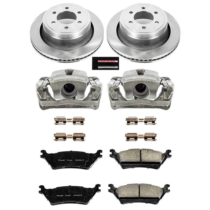 PWR-KCOE6271, PowerStop Z17 Evolution Plus Stock Replacement Brake Kits with Calipers for 2012-2018 F-150 - KCOE6271 في الإمارات العربية المتحدة, دبي. Condition - new. Price 1,490 AED. Photo, seller contacts | AUTO.AE