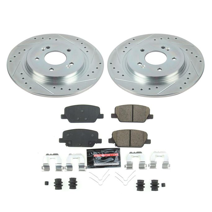 PWR-K8310, PowerStop Z23 Evolution Sport Brake Upgrade Kits for 2020-2025 PALISADE, 2019-2020 SANTA FE, 2020-2024 TELLURIDE - K8310 in UAE, Dubai. Condition - new. Price ⁦800 AED⁩. Photo, seller contacts | AUTO.AE