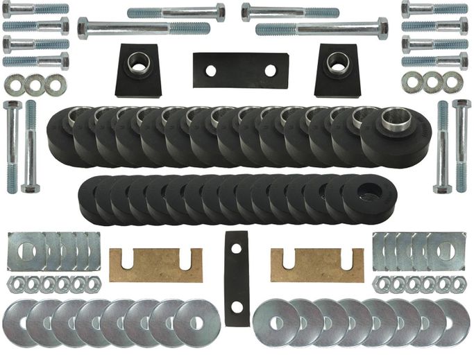 AUP-BM1025KIT, Auto Pro USA Body Mount Kits with Hardware for 1955-1957 BEL AIR, 1955-1956 TWO-TEN SERIES - BM1025KIT في الإمارات العربية المتحدة, دبي. Condition - new. Price ⁦870 AED⁩. Photo, seller contacts | AUTO.AE