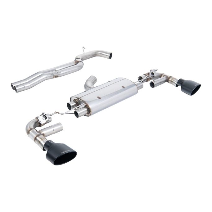 SSXAU962, MILLTEK SSXAU962 Cat-Back Exhaust, 3.15" (Cerakote Black Trims) for AUDI TTRS 2.5L TFSI Quattro 2016- в ОАЭ, Дубай. Состояние - новое. Цена ⁦15 390 AED⁩. Фото, контакты продавца | AUTO.AE