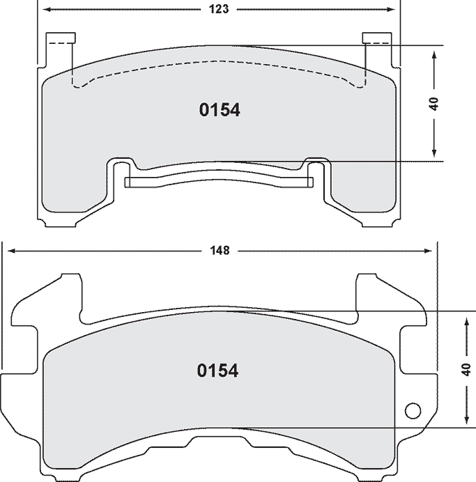 0154.97.14.44, PFC 0154.97.14.44 Brake Pads for CHEVROLET Malibu 1978 - 1983 (97 Compound, 14mm) in UAE, Dubai. Condition - new. Price ⁦740 AED⁩. Photo, seller contacts | AUTO.AE